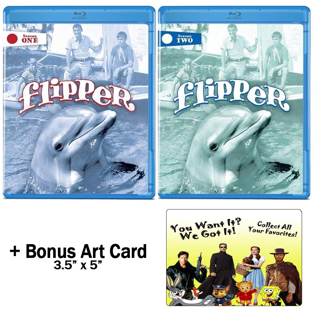 Amazon.com: Flipper: TV Series Complete Seasons 1-2 Blu-ray